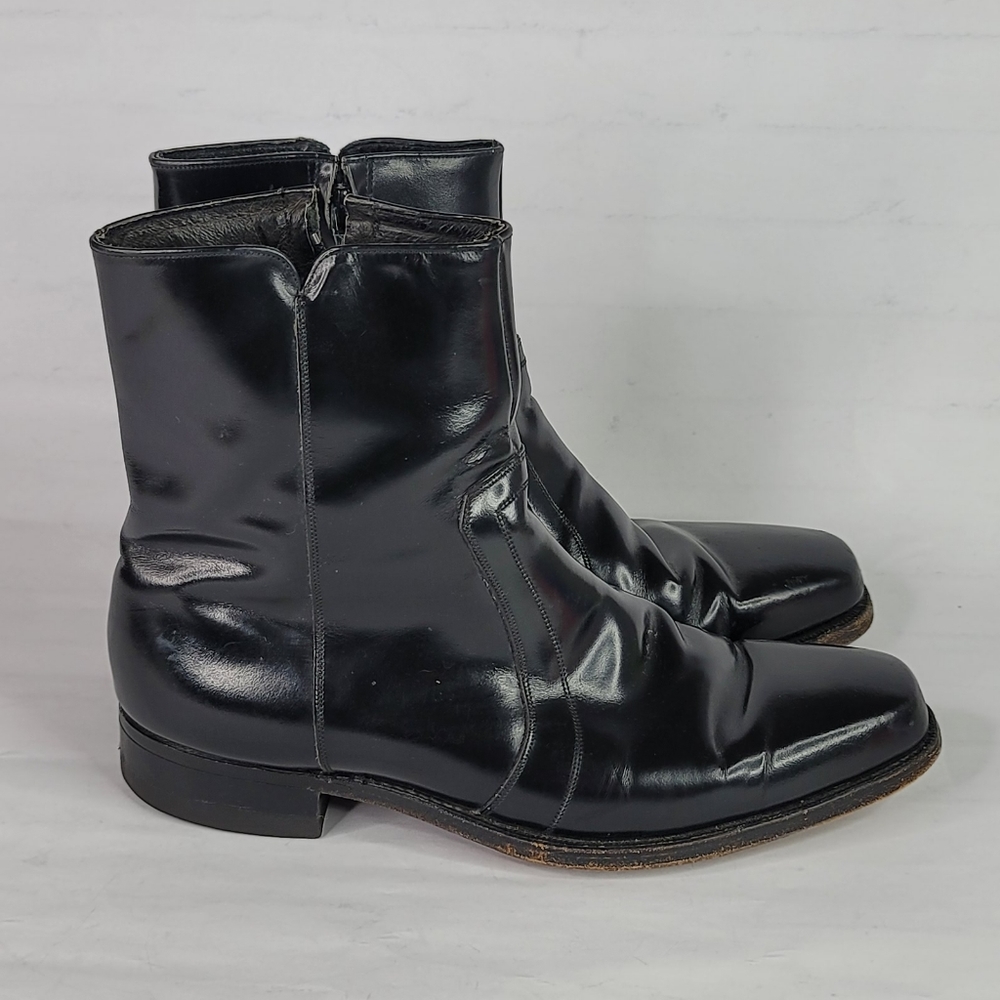 Florsheim Patent Leather Black Chelsea Boot Size 9D